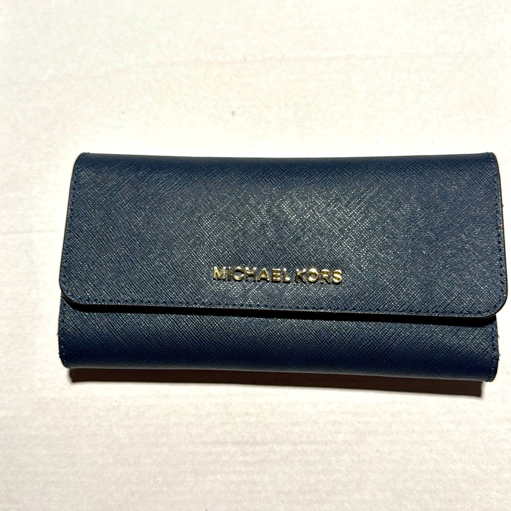 Michael Kors wallet Navy 7 X 4